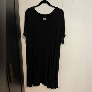 Torrid Super Soft Black A-line Dress with Pockets!